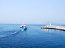 제주도 여행 - 섬속의 섬 우도(牛島)로 들어가는 우도사랑 2호 배안에서 바라본 바다 풍경.. ^^