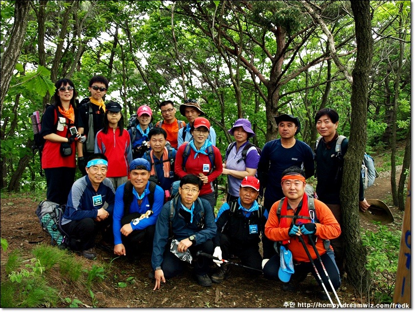 “한국의 산하” 충남 가야산에서 2010.05.30 