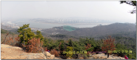 수락지맥3구간(담터고개 - 새우개고개 - 망우산 - 아차산 - 광장동) 