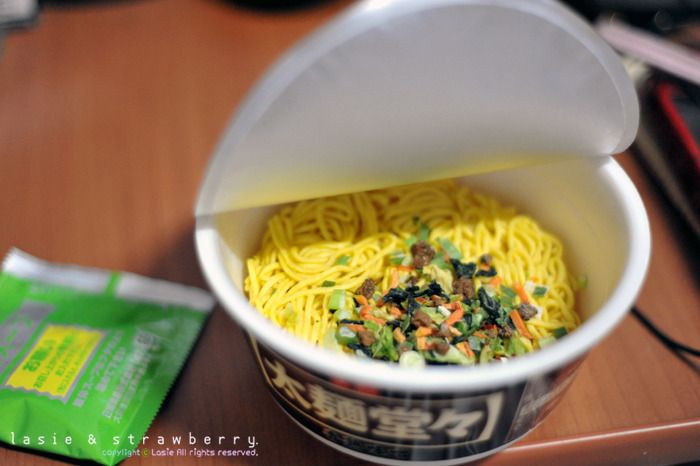 이번엔 국물라멘! 모닝구 무스메 CF출연 - 일청 태면당당「日清 太麺堂々」