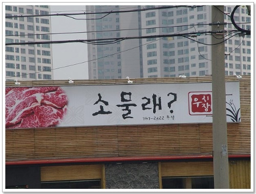 경상도 간판들