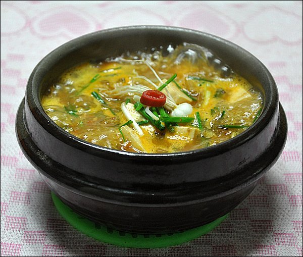 가는봄이 아쉬워~, 노지 달래 된장찌개