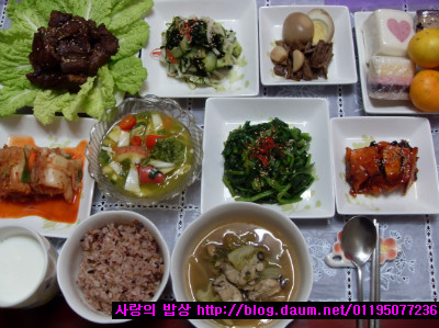 수능일 아침밥상에 담은 Super Food