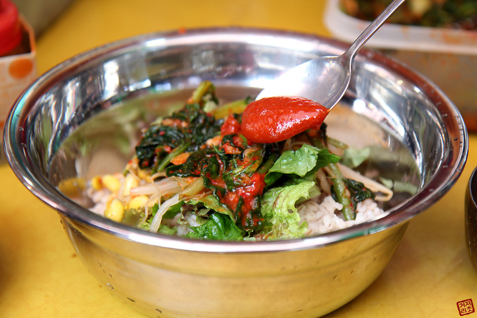 대전 중앙시장에서 정과 함께 먹어요~ "보리비빔밥" 대전맛집 대전중동맛집 대전중앙시장