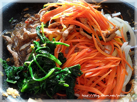 중국집 잡채밥보다 훨~~~씬 맛있는 매콤한 잡채밥 만들기~~