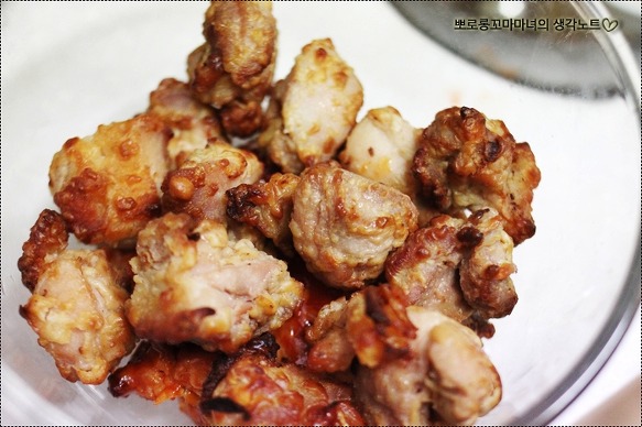 치킨김치볶음