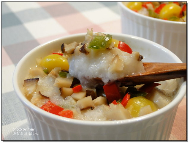 마로 만든 별미음식 두가지~ 마찜과 마영양밥