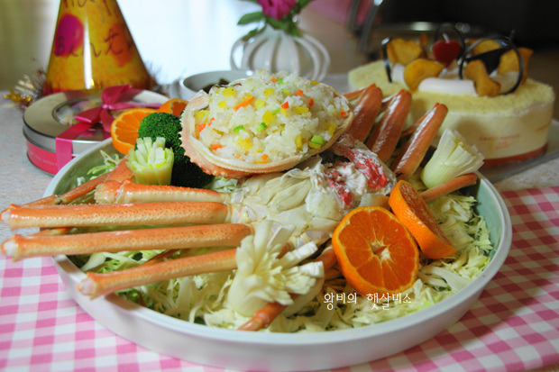 피부미용 스트레스에 좋은 대게 맛있는 대게찜