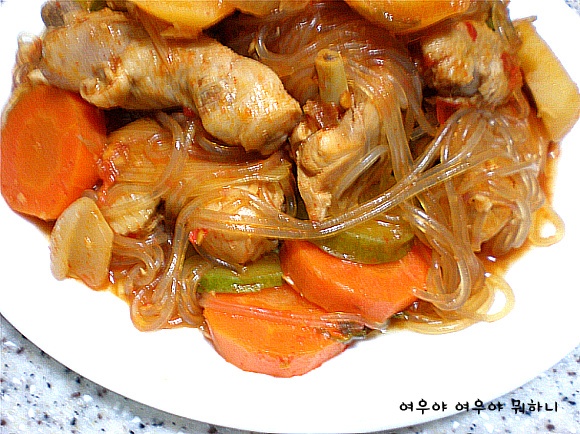 여우찜닭 이미지