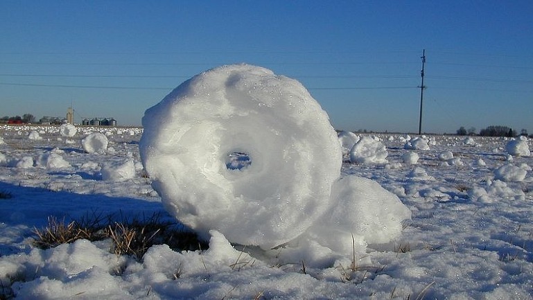 Kết quả hình ảnh cho tuyết cuộn tròn thành hình ống
