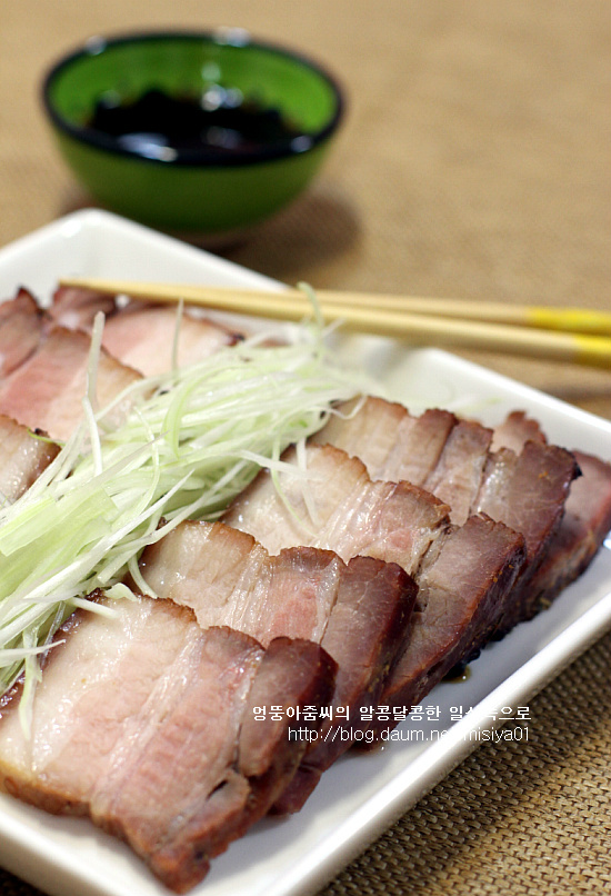 기름이 쫙~ 통삼겹 오븐 구이..