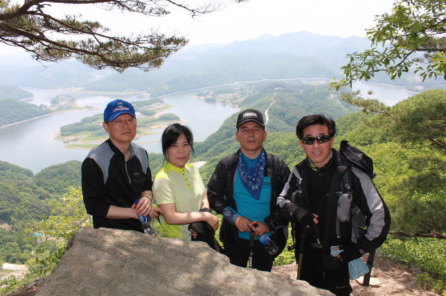완주군 오봉산 산행 