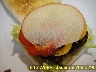 시판하는 햄버거보다 맛있는 햄버거 샌드위치 *^^*
