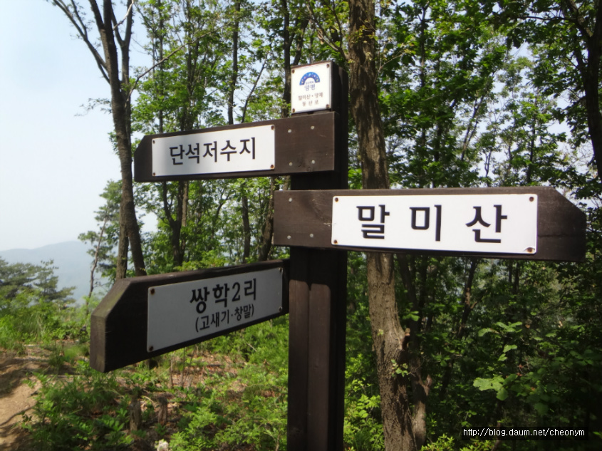 말미산정상 이미지