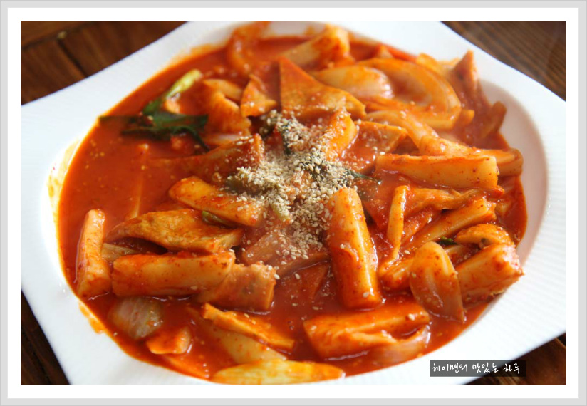 빨간떡볶이 이미지