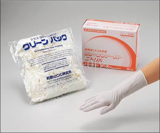 클린퍼스트니트릴장갑(파우더프리)(클린팩, Class100) ,NITRILE GLOVES POWDERFREE CLEAN-PACK