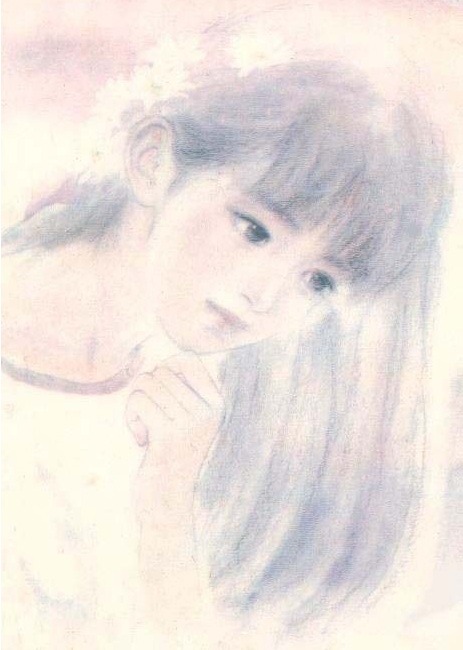 홀로서기 소녀 그림