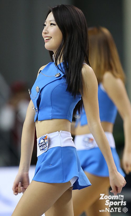 삼성생명 김민지 치어리더