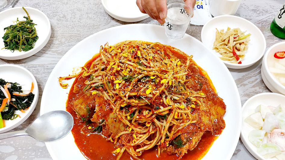 울진맛집/생선찜 맛집/7번국도여행 매콤함에 빠지다/해리수 울진점