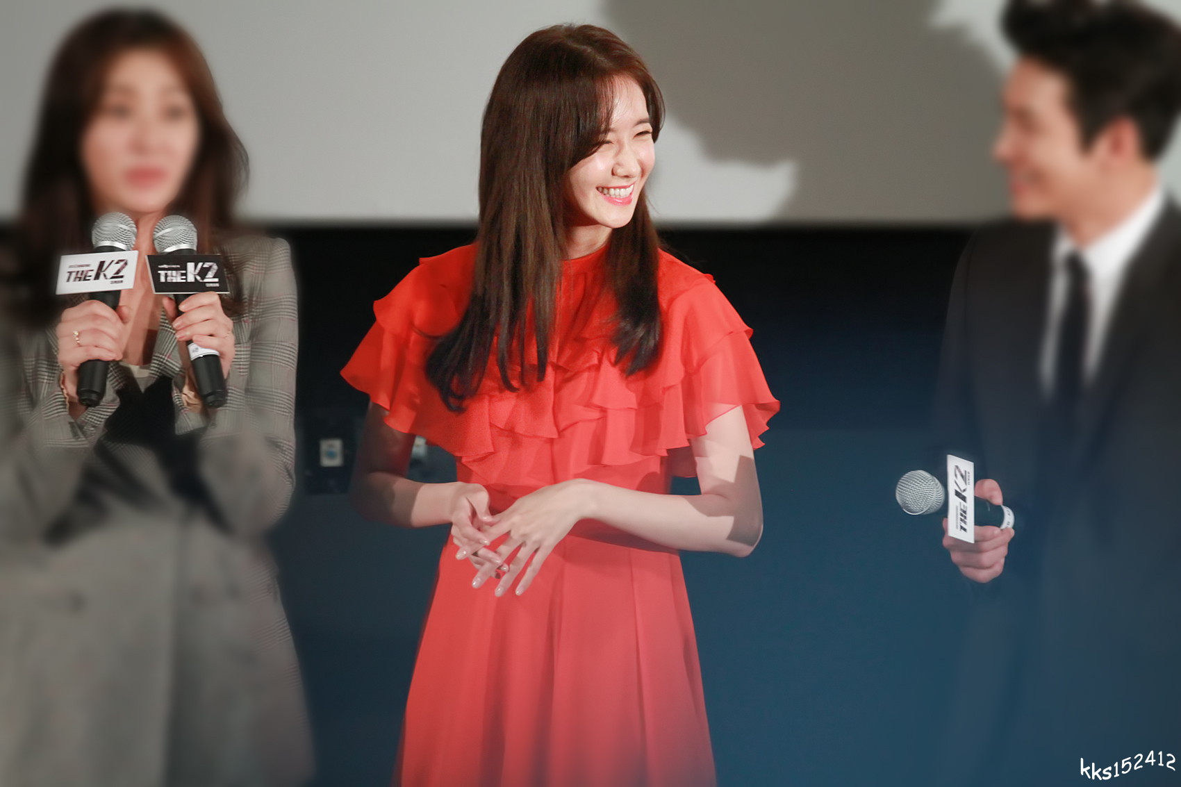 [PIC][23-09-2016]YoonA tham dự sự kiện ra mắt Drama "THE K2" cùng đoàn làm phim vào chiều nay  2759CF4E57E7BE6639D7D4
